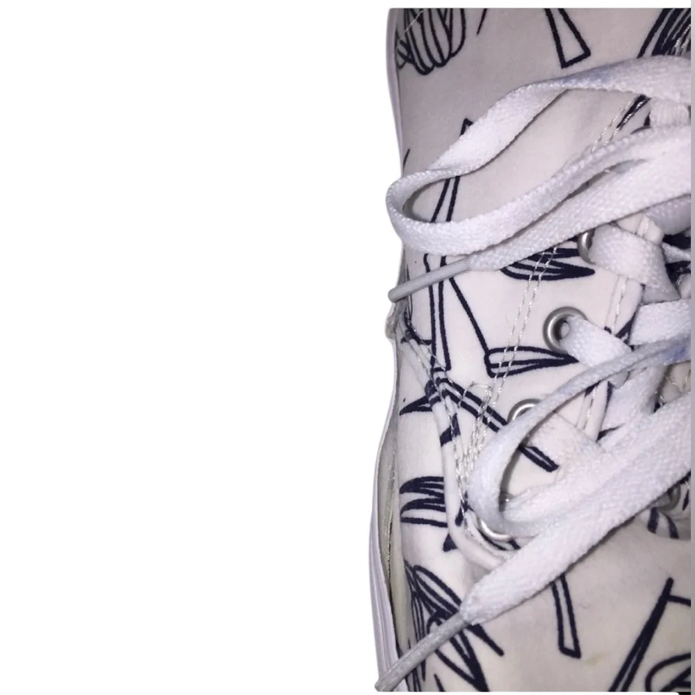 Vans  High Top Lace up with zip back canvas shoe